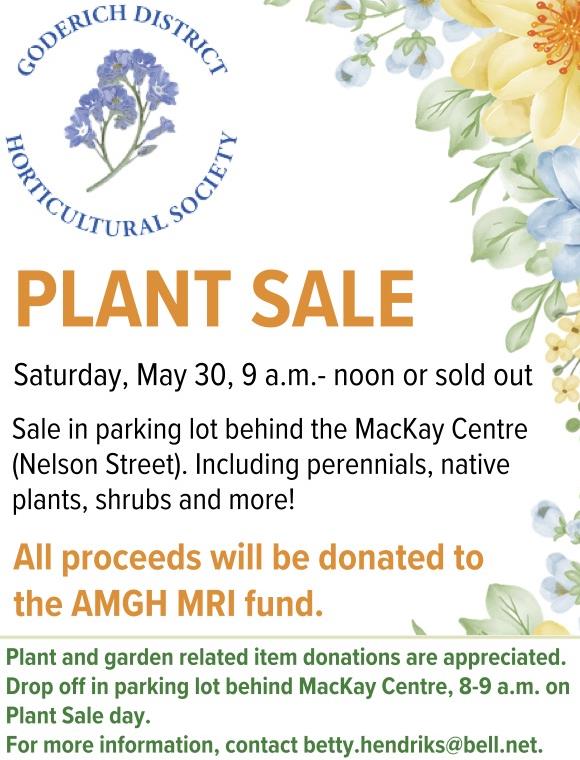 Poster for plant sale