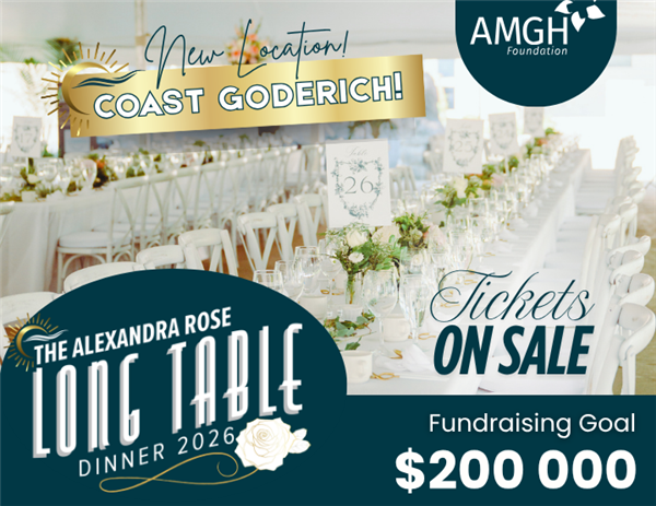 long table dinner ticket poster