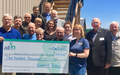 The Rotary Club of Goderich are All In!